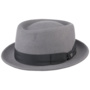 Crushable Pork Pie Hat by Lierys grey