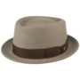 Crushable Pork Pie Hat by Lierys beige