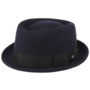 Crushable Pork Pie Hat by Lierys navy