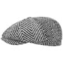 Coarse Herringbone Flat Cap by Lipodo grey