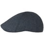 Herringbone Flat Cap by Lipodo black-blue