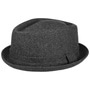 Diamond Crown Wool Hat by Lipodo dark grey
