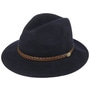 Outdoor Traveller Wool Felt Hat by Lipodo navy
