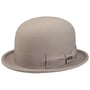 Bowler Wool Felt Hat by Lipodo grey