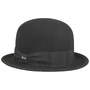 Bowler Wool Felt Hat by Lipodo black