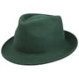 Uni Trilby Wool Felt Hat by Lipodo dark green
