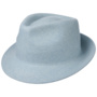 Uni Trilby Wool Felt Hat by Lipodo light blue
