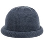 Rolled Edge Knit Hat by Lierys blue