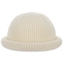 Rolled Edge Knit Hat by Lierys cream white