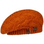 Jil Knit Beret with Buttons by Lierys terracotta