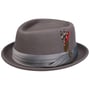 Stout Pork Pie Wool Felt Hat by Brixton grey