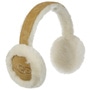 Classic Sheepskin Ear Warmers by UGG beige