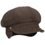 Camilla Newsboy Cap with Ear Flaps by Mayser brown-mottled