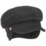 Camilla Newsboy Cap with Ear Flaps by Mayser black