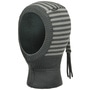 Twotone Stripes Balaclava by maximo dark grey