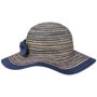 Amina Stripes Floppy Hat by Lipodo navy