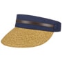 Timana Straw Visor by Lipodo nature-navy