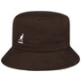 Washed Bucket Hat by Kangol dark brown
