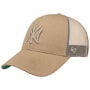 MVP Yankees Trucker Cap by 47 Brand khaki