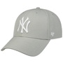 MVP Snapback Yankees Cap by 47 Brand light grey