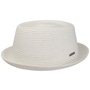 Dawson Pork Pie Straw Hat by Stetson white