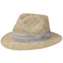 Caney Seagrass Traveller Straw Hat by Stetson nature