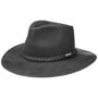 Buffalo Leather Western Hat by Stetson black