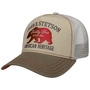 JBS-Bear Trucker Cap by Stetson beige