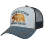 JBS-Bear Trucker Cap by Stetson blue
