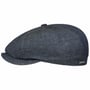 Hatteras Ellington Flat Cap by Stetson blue-grey