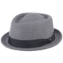 Classic Pork Pie Wool Felt Hat by Lierys grey