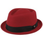 Classic Pork Pie Wool Felt Hat by Lierys red
