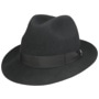 Marengo Fur Felt Bogart Hat by Borsalino black