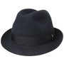 Marengo Trilby Fur Felt Hat by Borsalino blue
