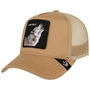 Lone Wolf Trucker Cap by Goorin Bros. beige