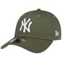 9Forty MLB Ess Yankees Cap by New Era olive