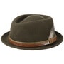 Galveston Pork Pie Hat by Lierys olive