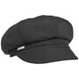 Rainy Day Newsboy Cap by Seeberger black
