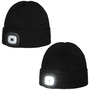 Chilllight Cuffed Beanie with LED by Chillouts black