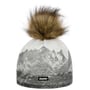 Draw Lux Crystal Mountain Beanie by Eisbär grey