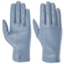 Classic Nappa Leather Women´s Gloves by Caridei light blue
