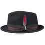 Sapiro Player Hat Wool Felt Hat by Stetson black
