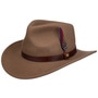 Oklahoma Wool Felt Western Hat by Stetson brown