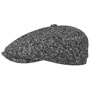 Brooklin Donegal Flat Cap by Stetson black-white