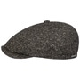 Brooklin Donegal Flat Cap by Stetson anthracite-grey