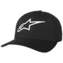 Ageless Curved Flexfit Cap by alpinestars black-white