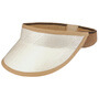 Panama Beach Visor by Lierys dark beige