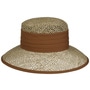 Talea Beach Straw Hat by Seeberger brown