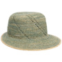 Jalima Raffia Straw Hat by Seeberger mint green