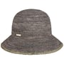 Eliza Raffia Straw Cloche Hat by Seeberger green